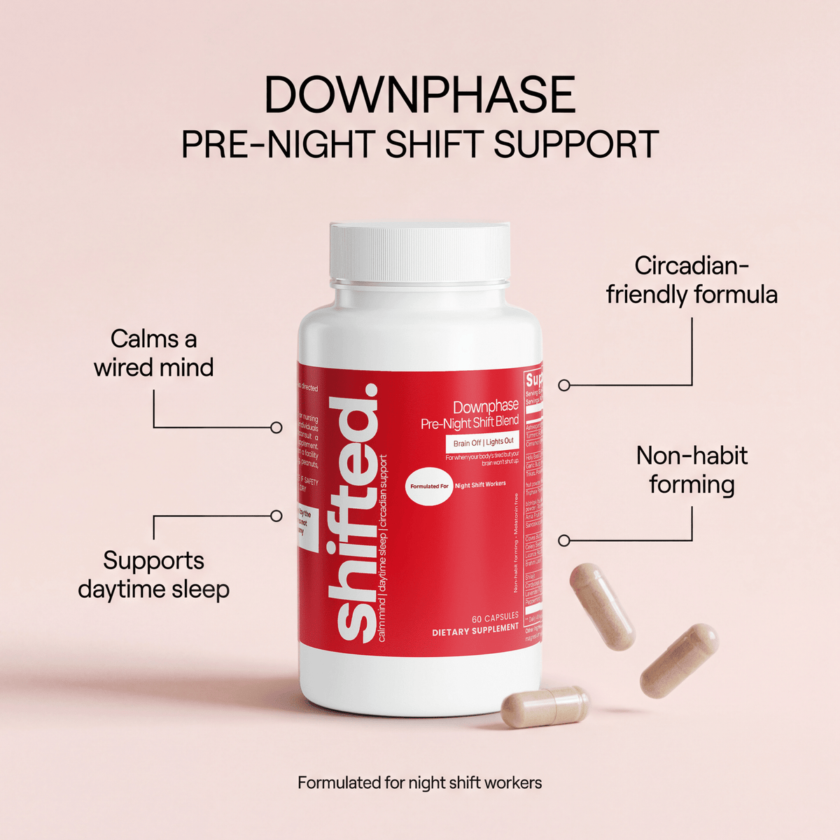 Downphase Blend - Shifted Supplements