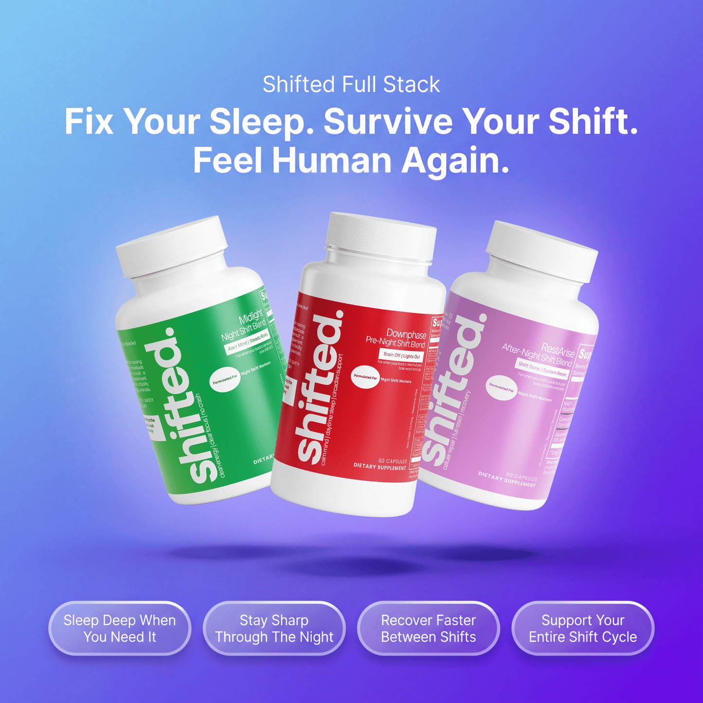 Full Shifted Stack - Shifted Supplements