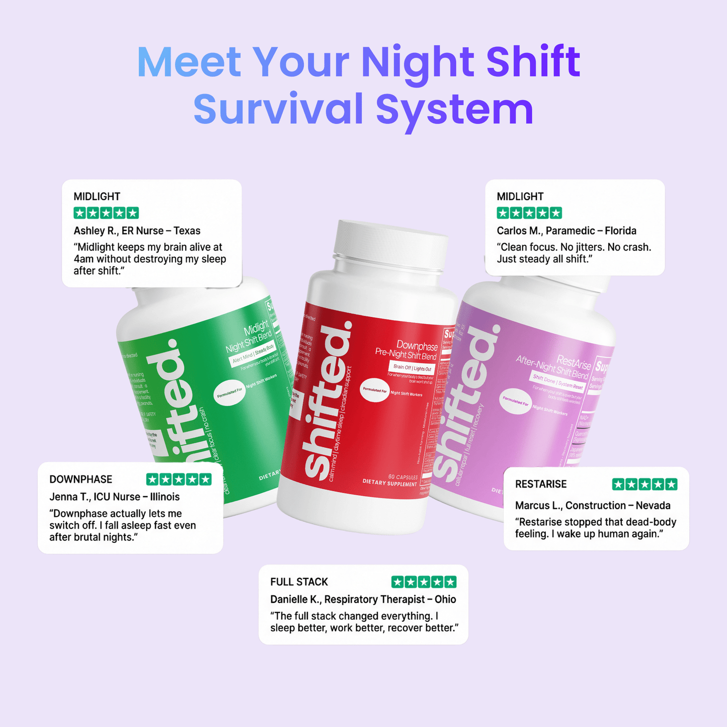 Full Shifted Stack - Shifted Supplements
