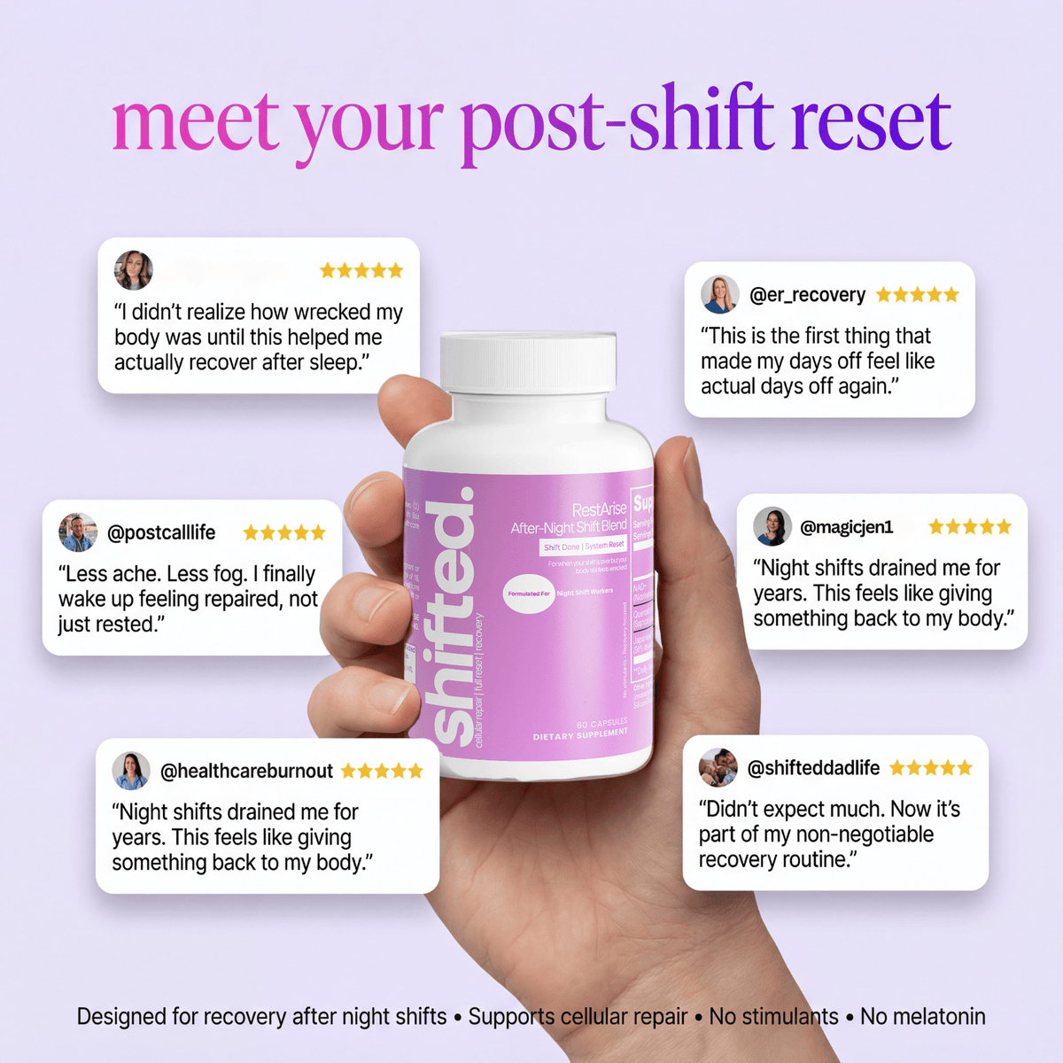 Restarise Blend - Shifted Supplements